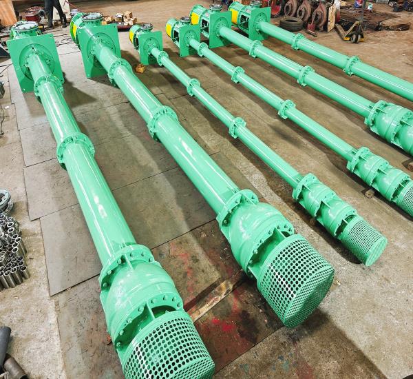 多台LC系列立式长轴泵用于浊环水泵